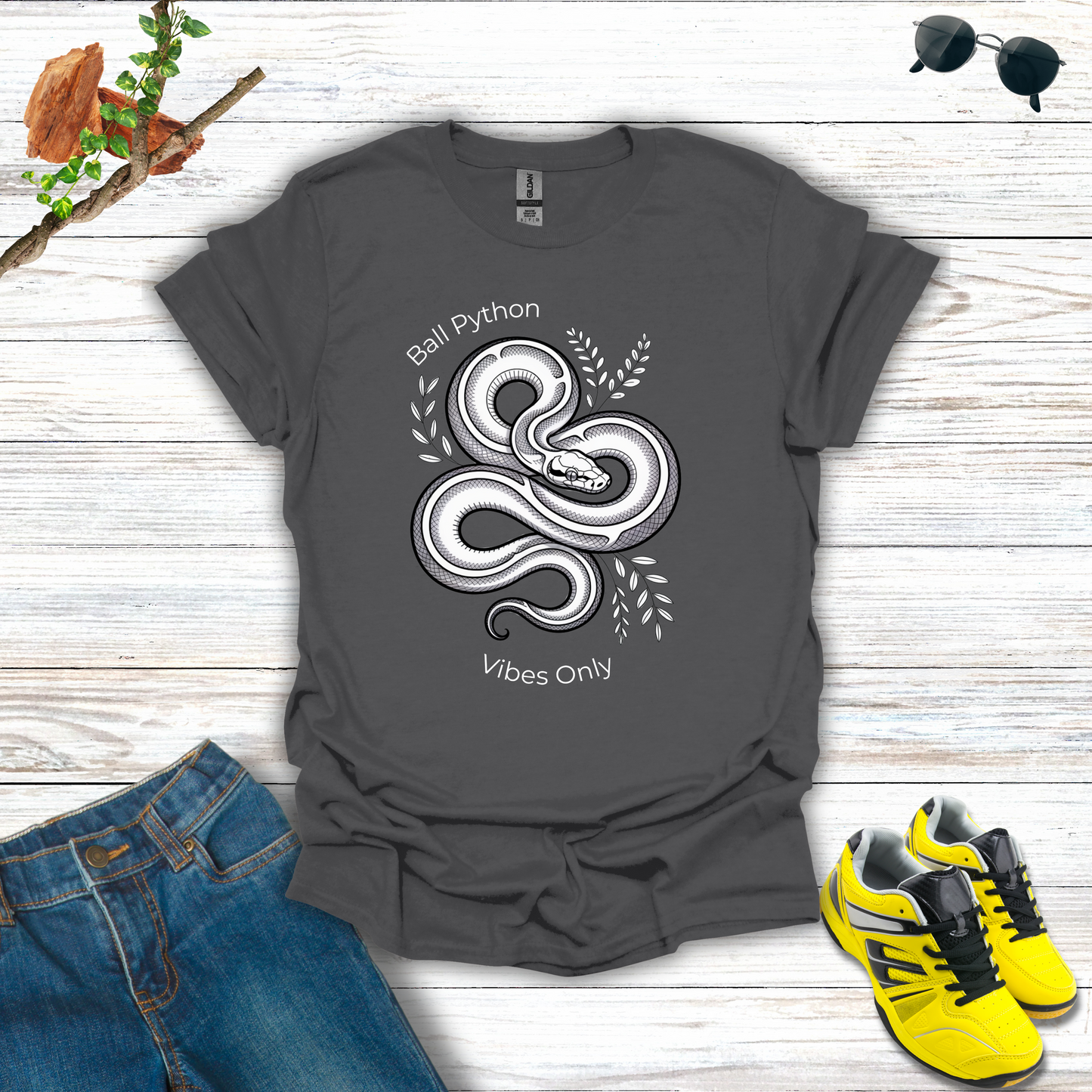 Ball Python Vibes Only T-Shirt