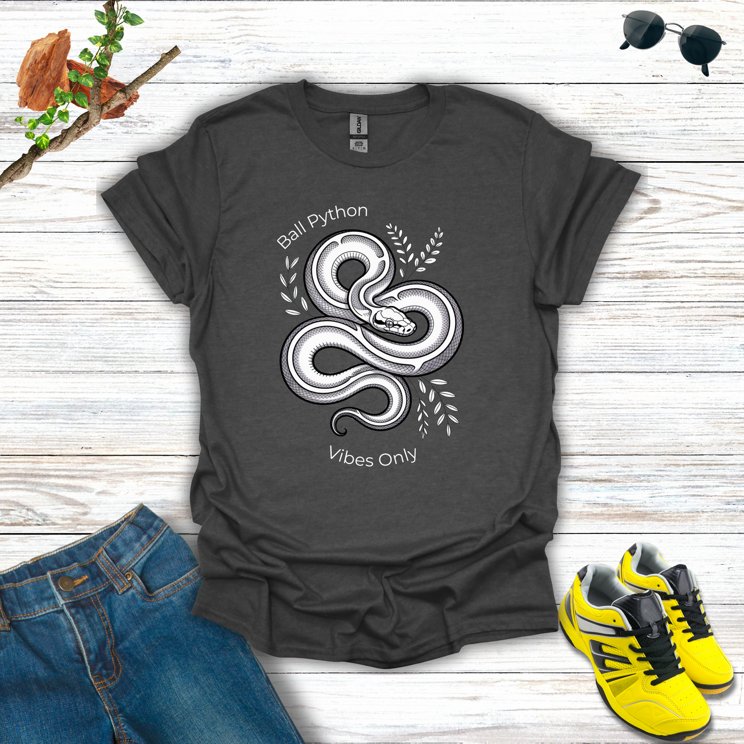 Ball Python Vibes Only T-Shirt