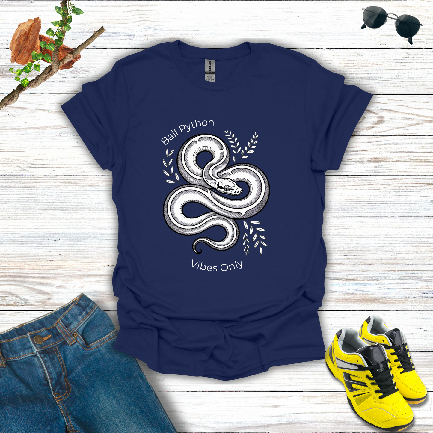 Ball Python Vibes Only T-Shirt