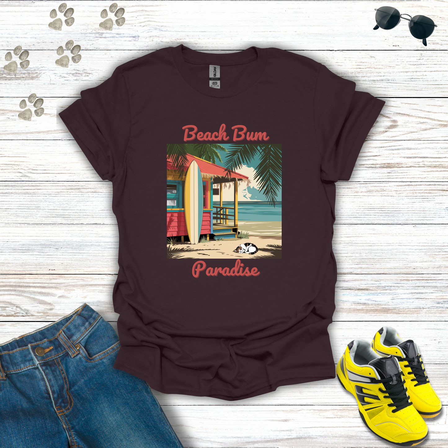 Beach Bum Paradise T-Shirt