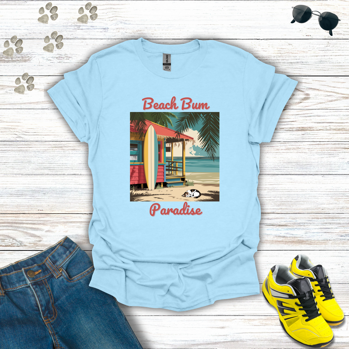 Beach Bum Paradise T-Shirt