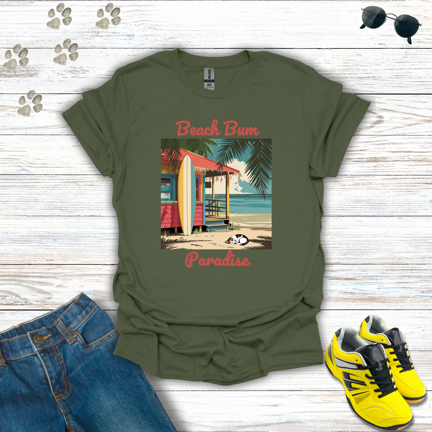 Beach Bum Paradise T-Shirt