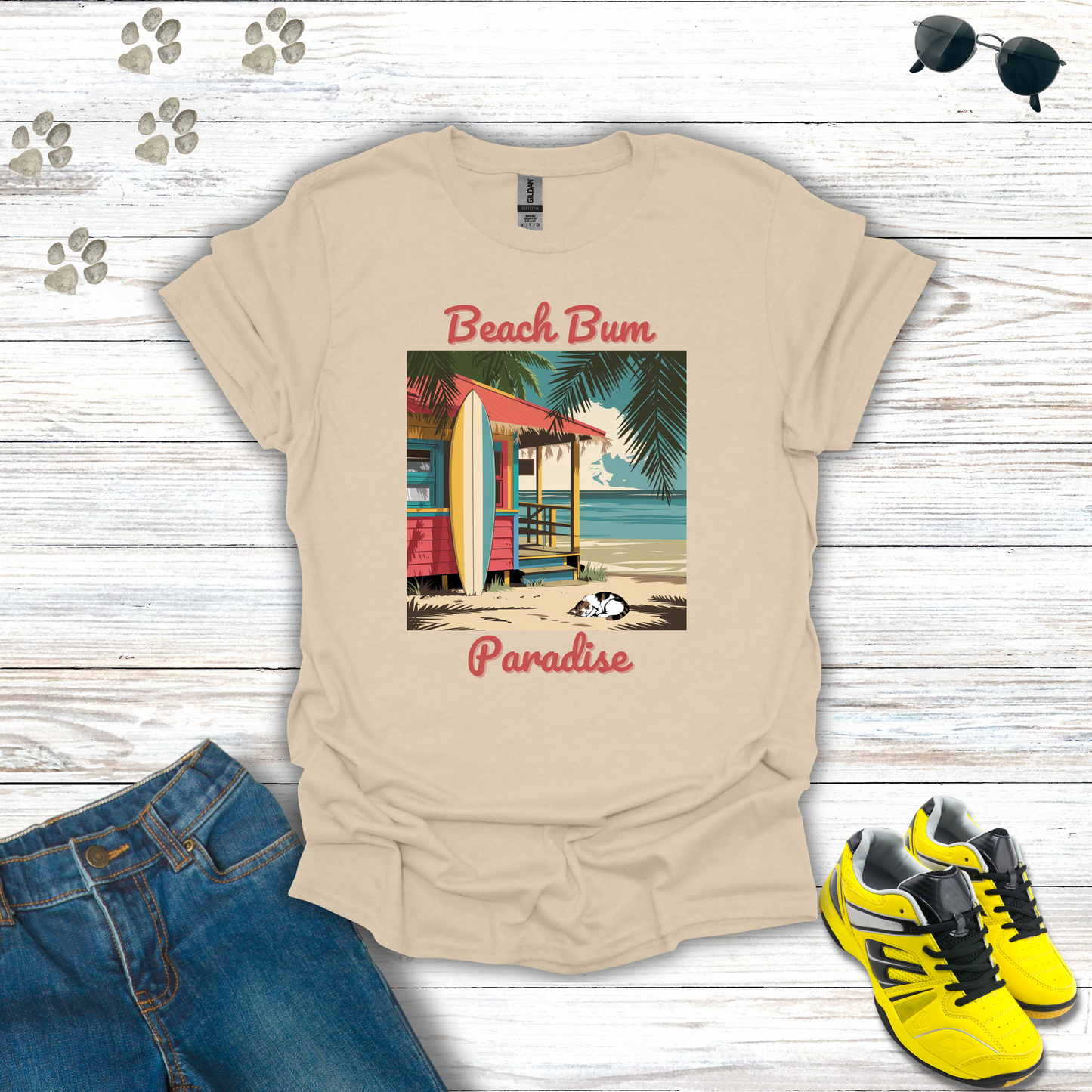 Beach Bum Paradise T-Shirt