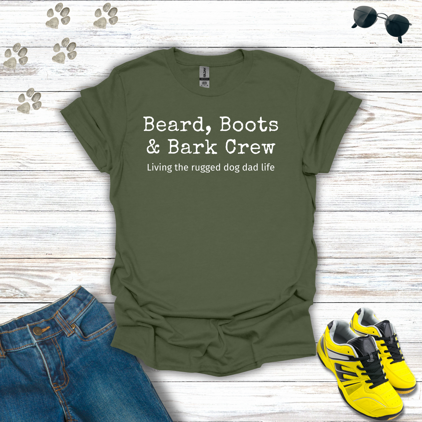 Beard, Boots & Bark T-Shirt