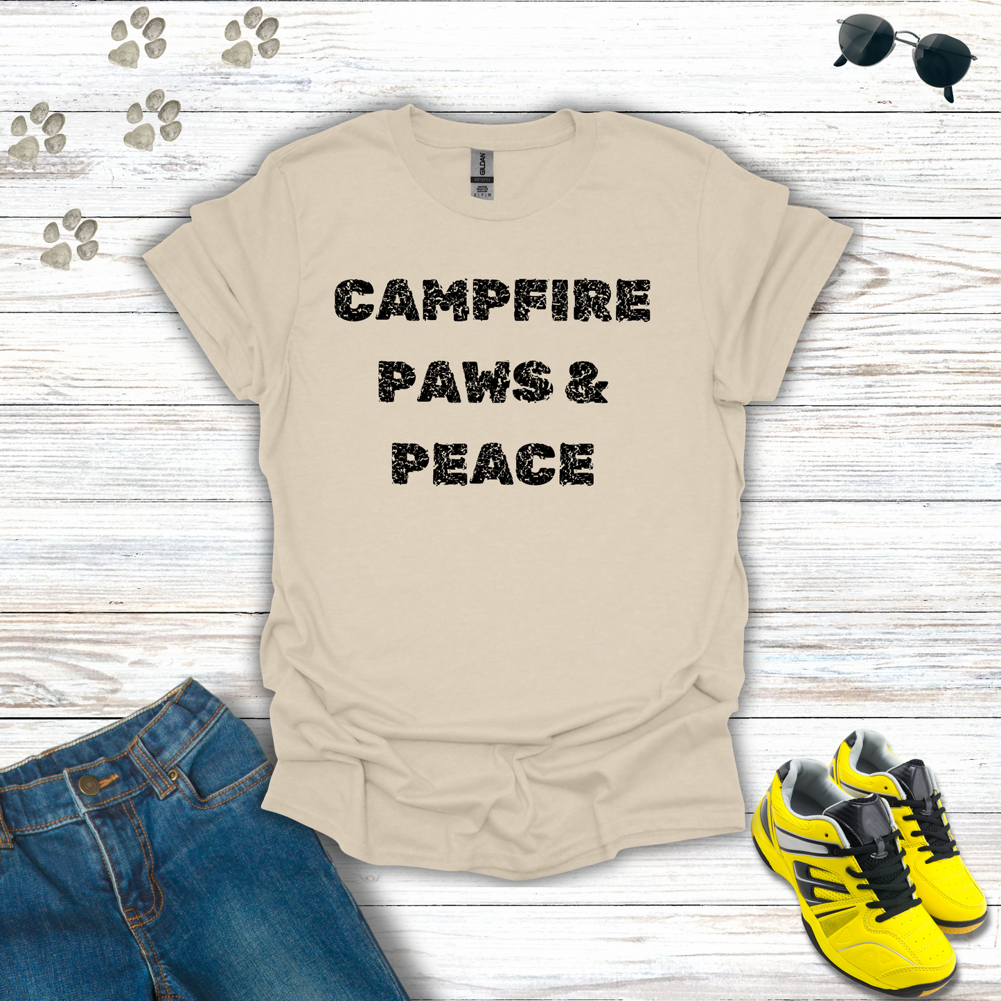 Campfire Paws T-Shirt