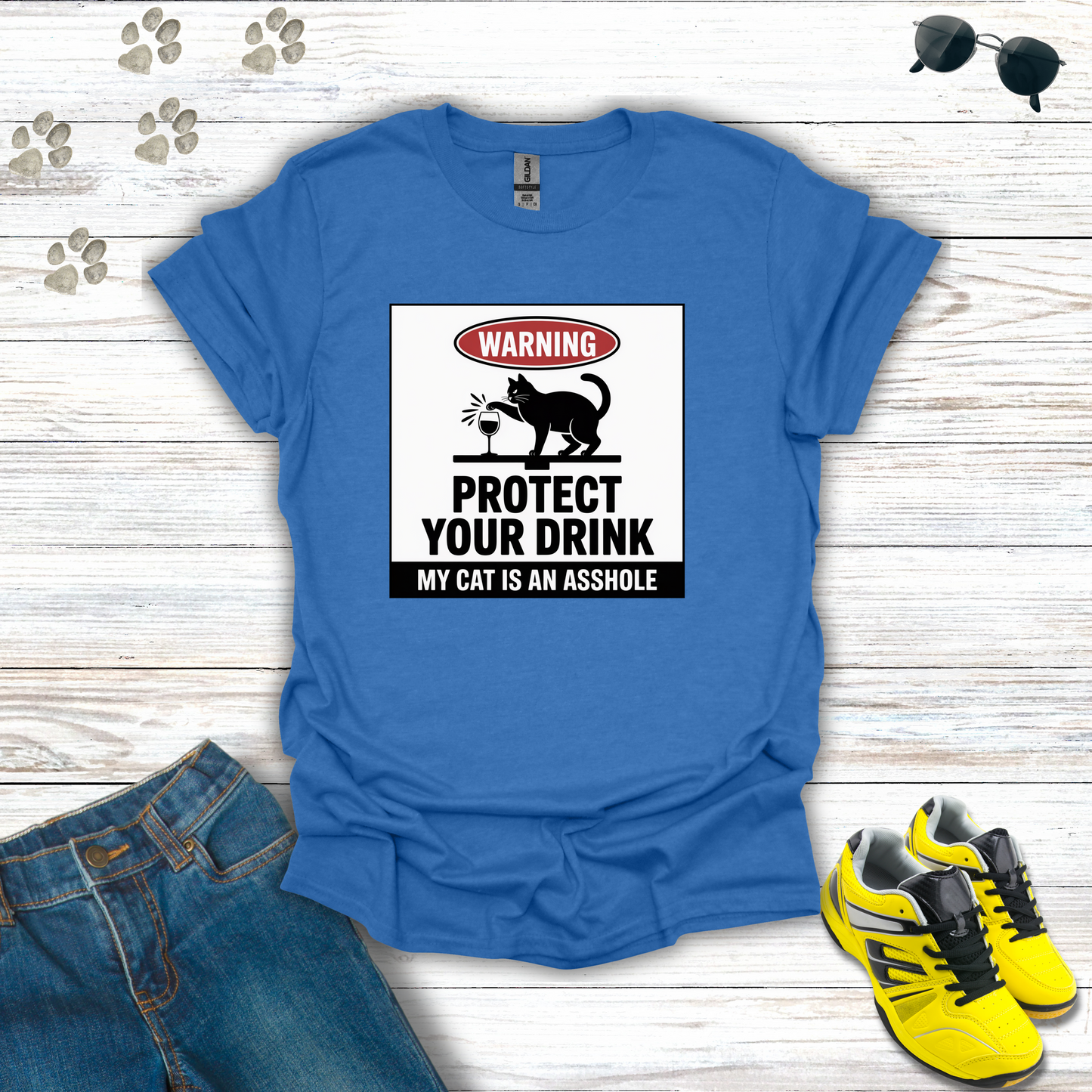 Cat Warning T-Shirt
