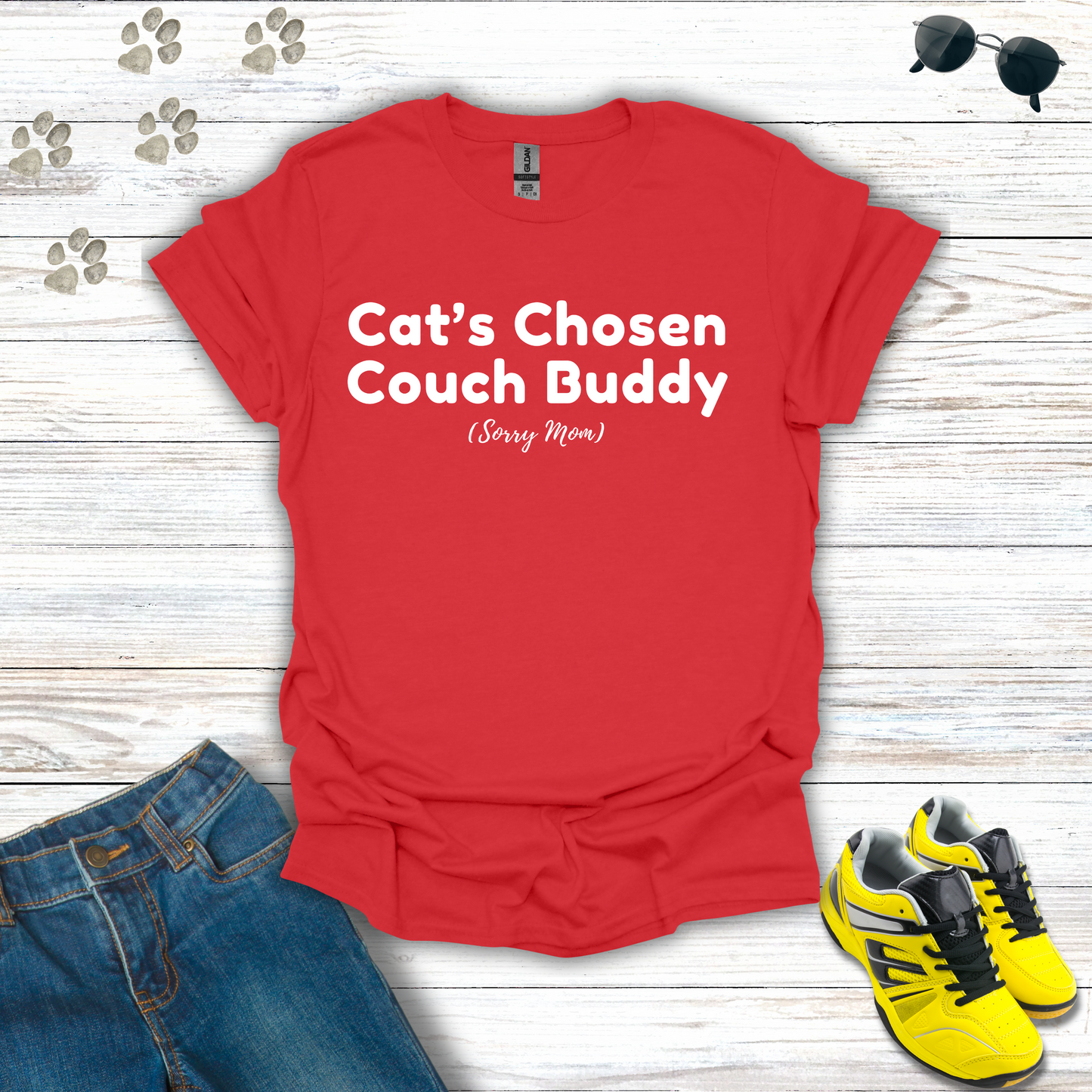 Cat's Couch Buddy T-Shirt