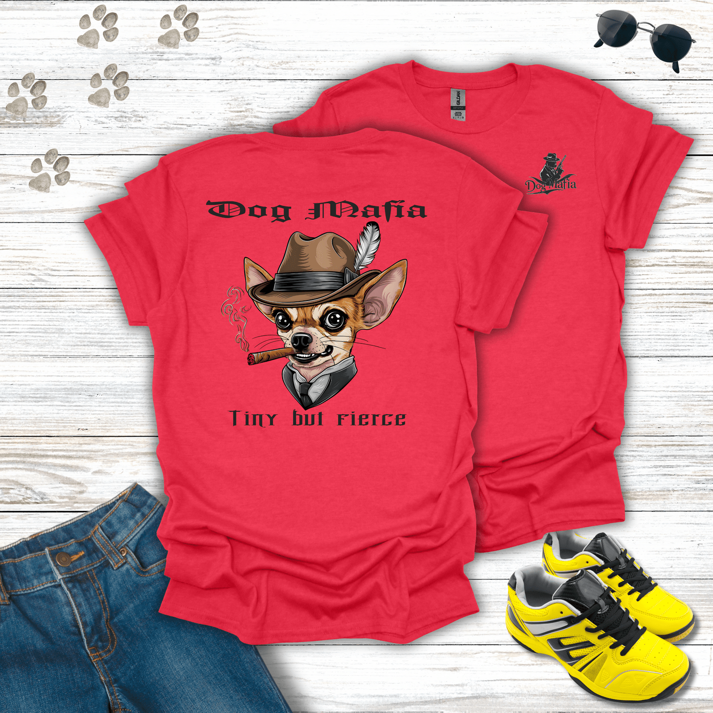 Chihuahua Dog Mafia T-Shirt