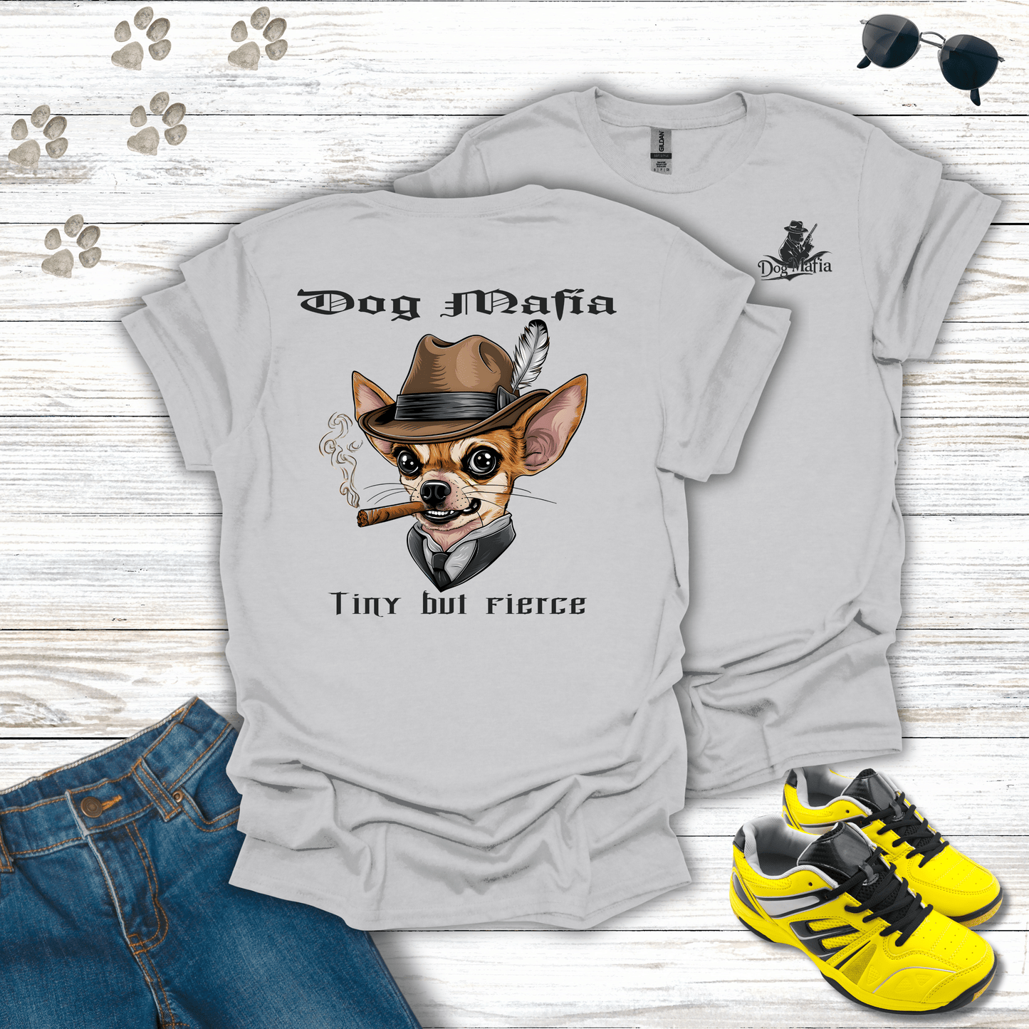 Chihuahua Dog Mafia T-Shirt
