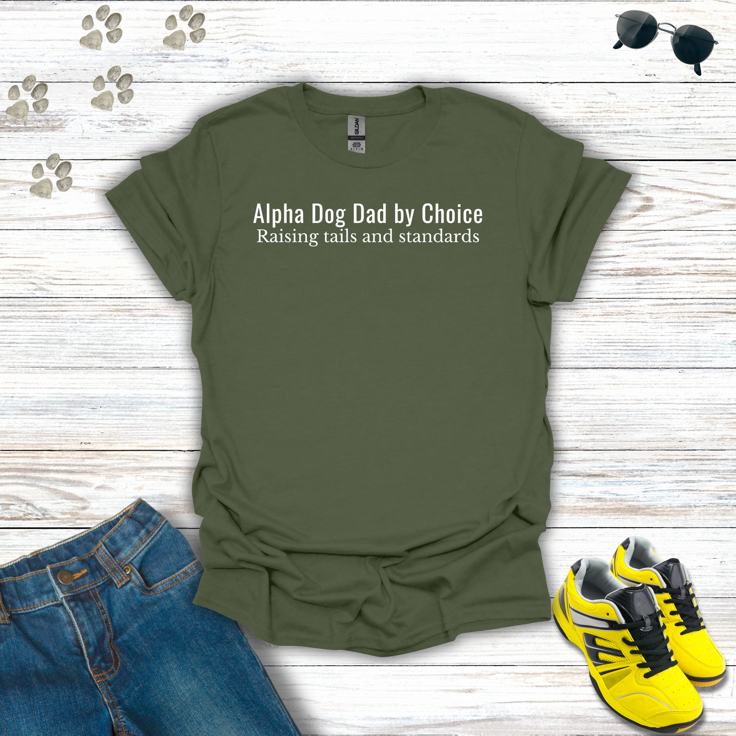 Dog Dad Alpha T-Shirt