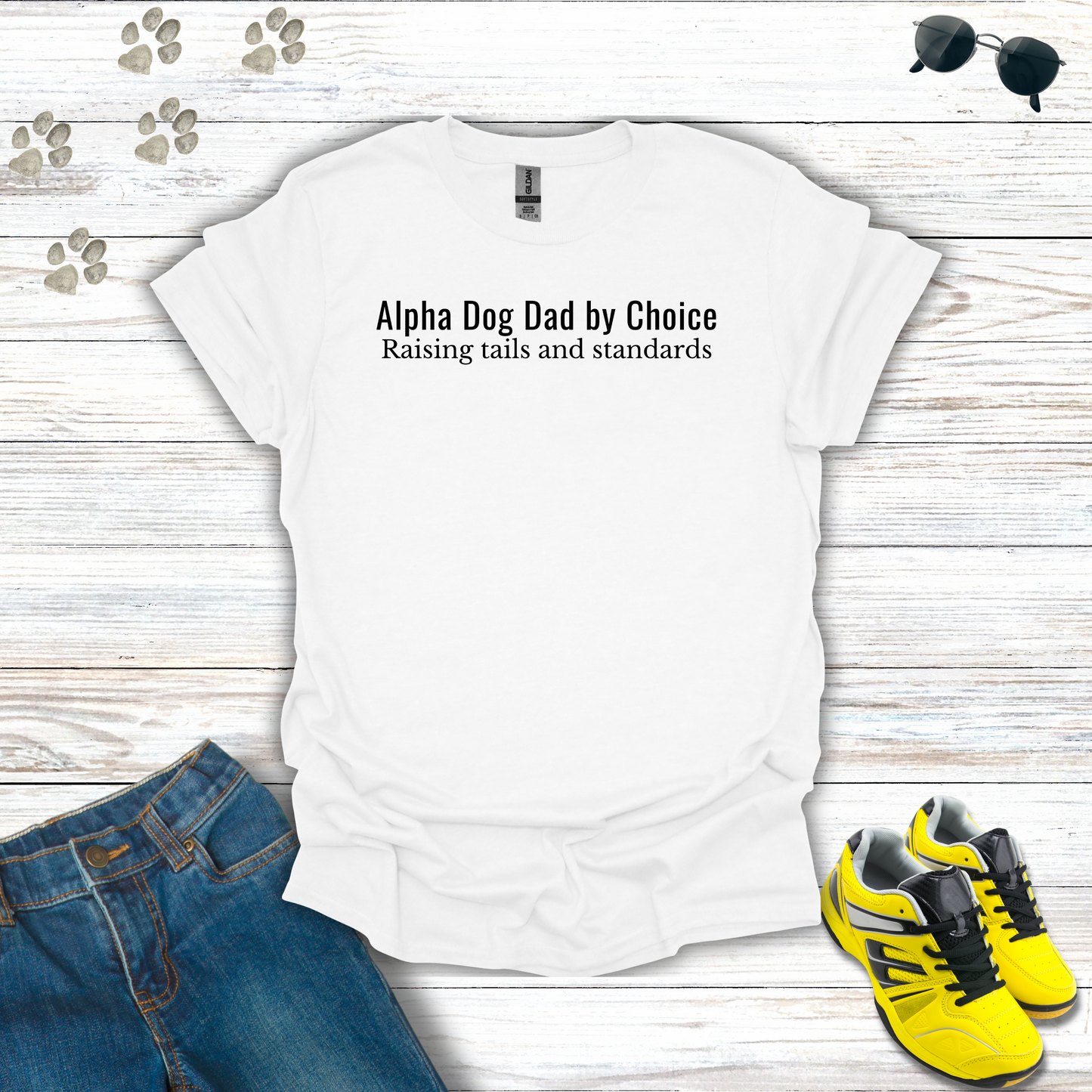 Dog Dad Alpha T-Shirt
