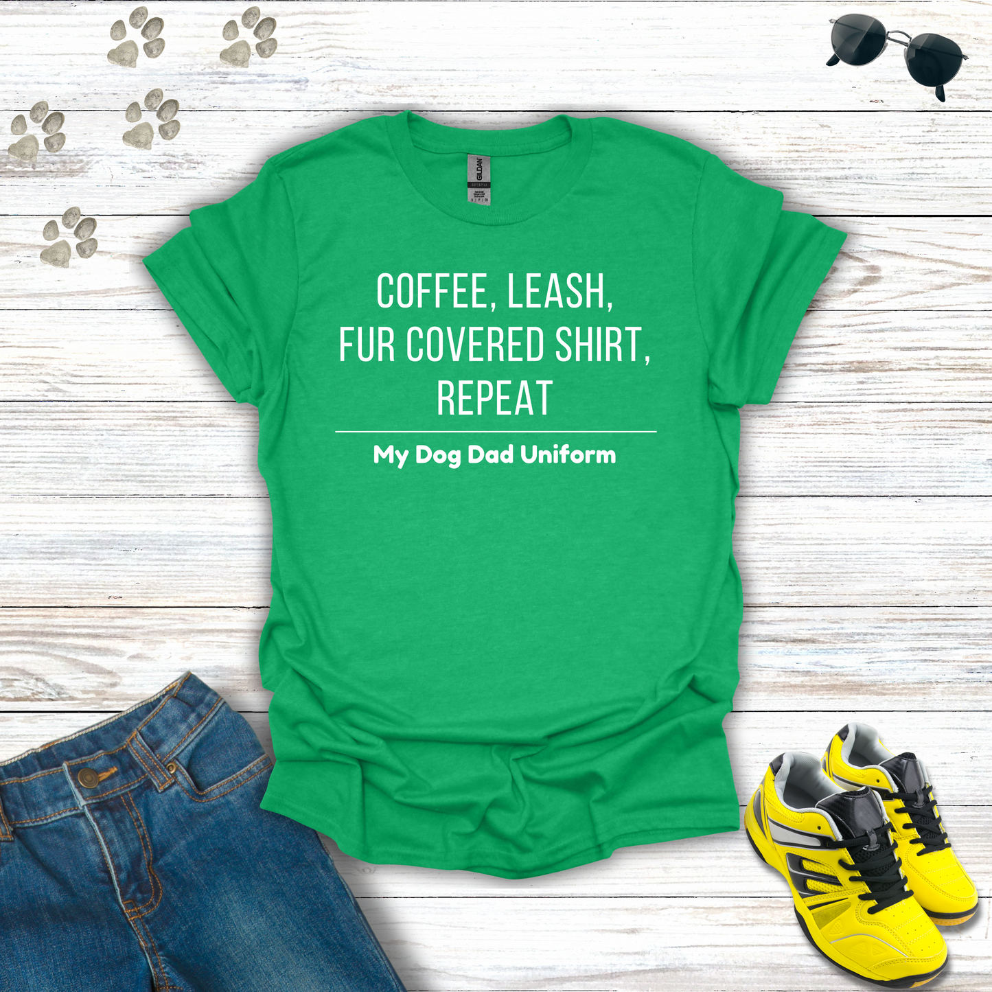Dog Dad Uniform T-Shirt