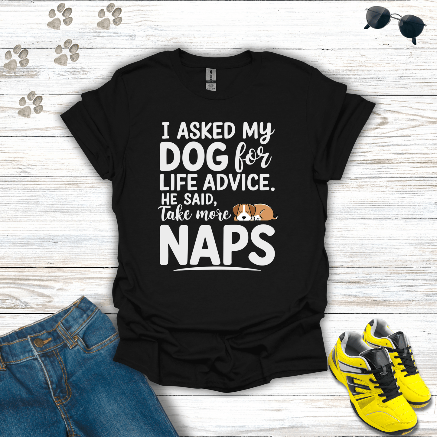 Dog Life Advice T-Shirt