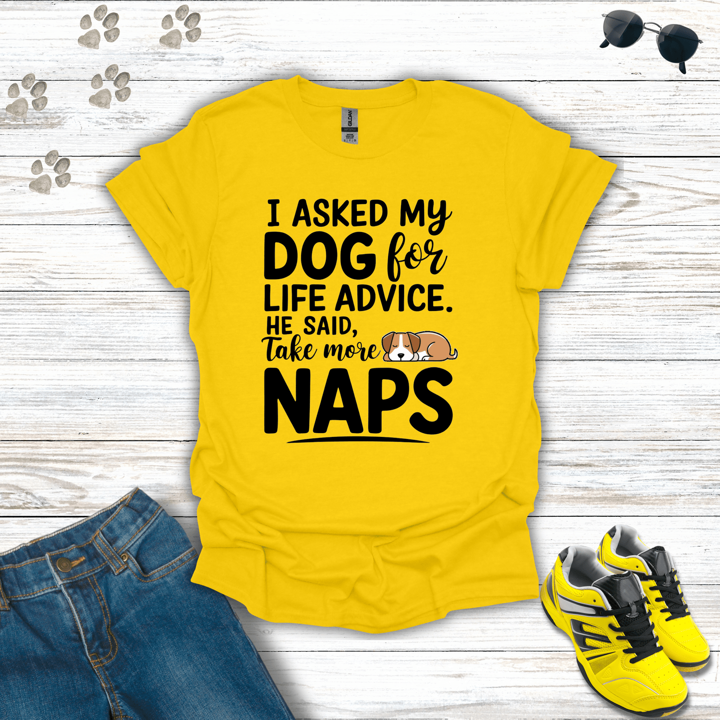 Dog Life Advice T-Shirt