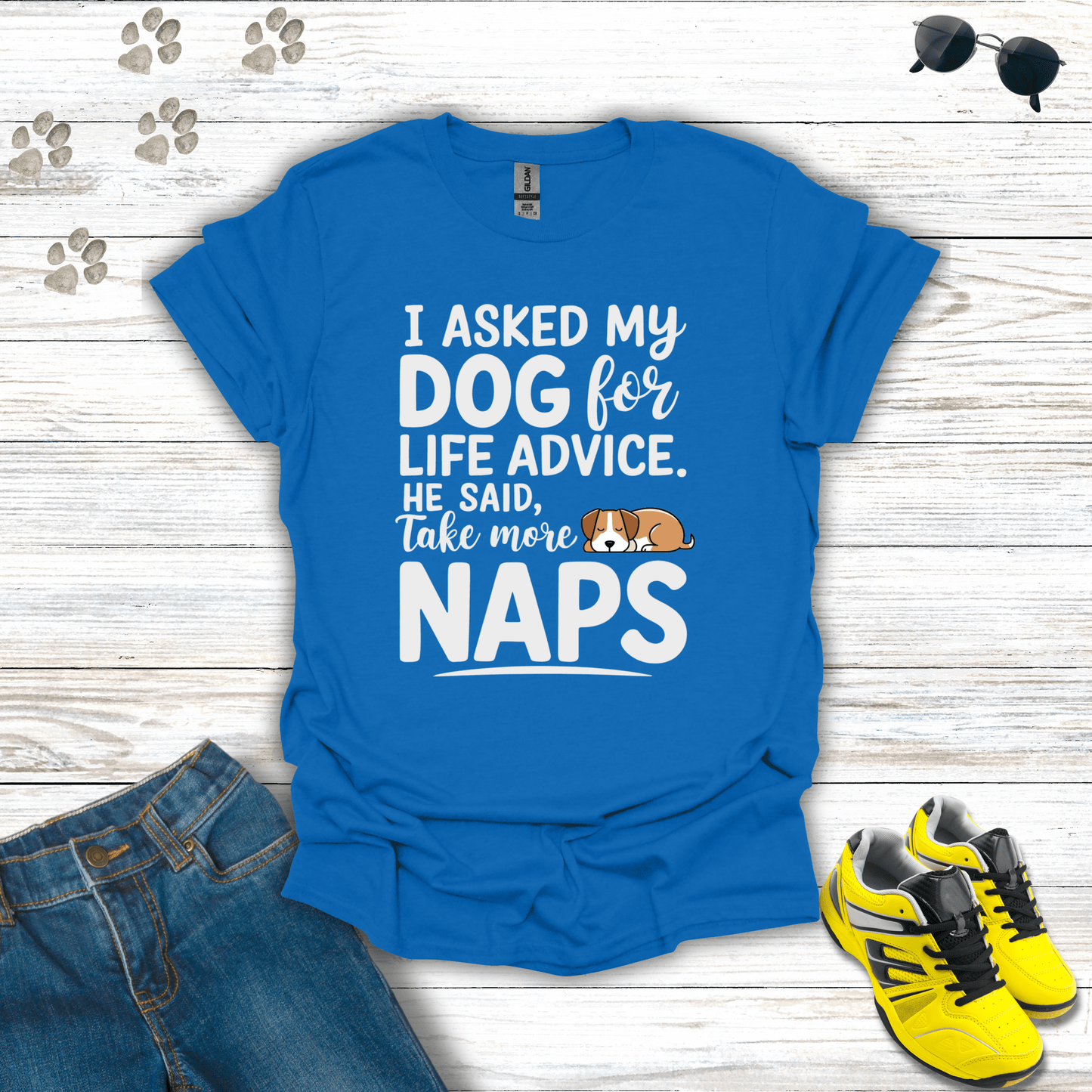 Dog Life Advice T-Shirt