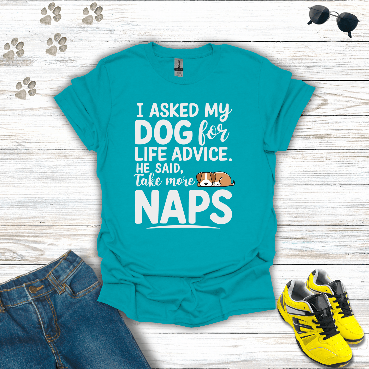 Dog Life Advice T-Shirt