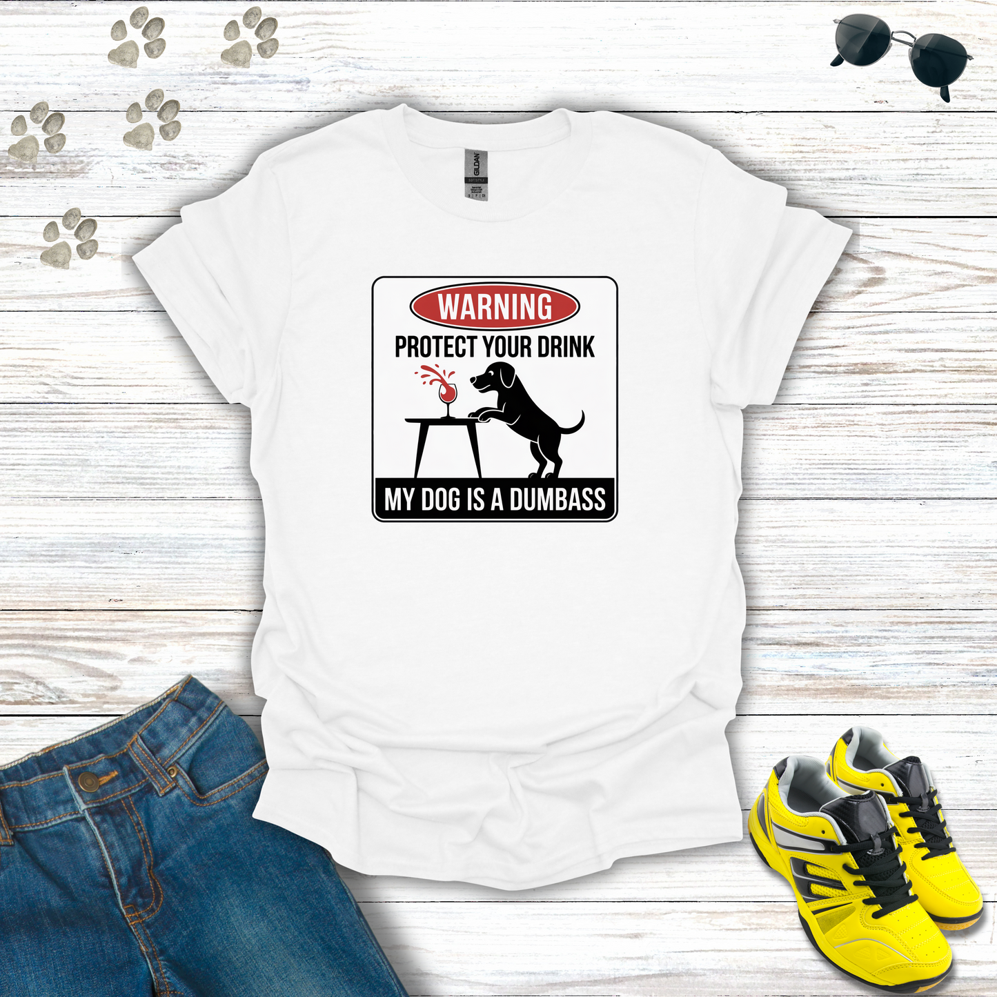 Dog Warning T-Shirt