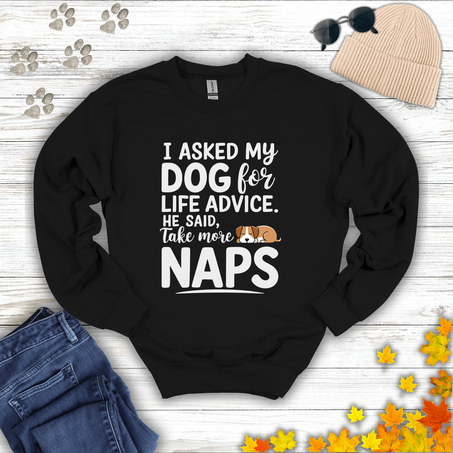 Dog Life Advice Sweatshirt