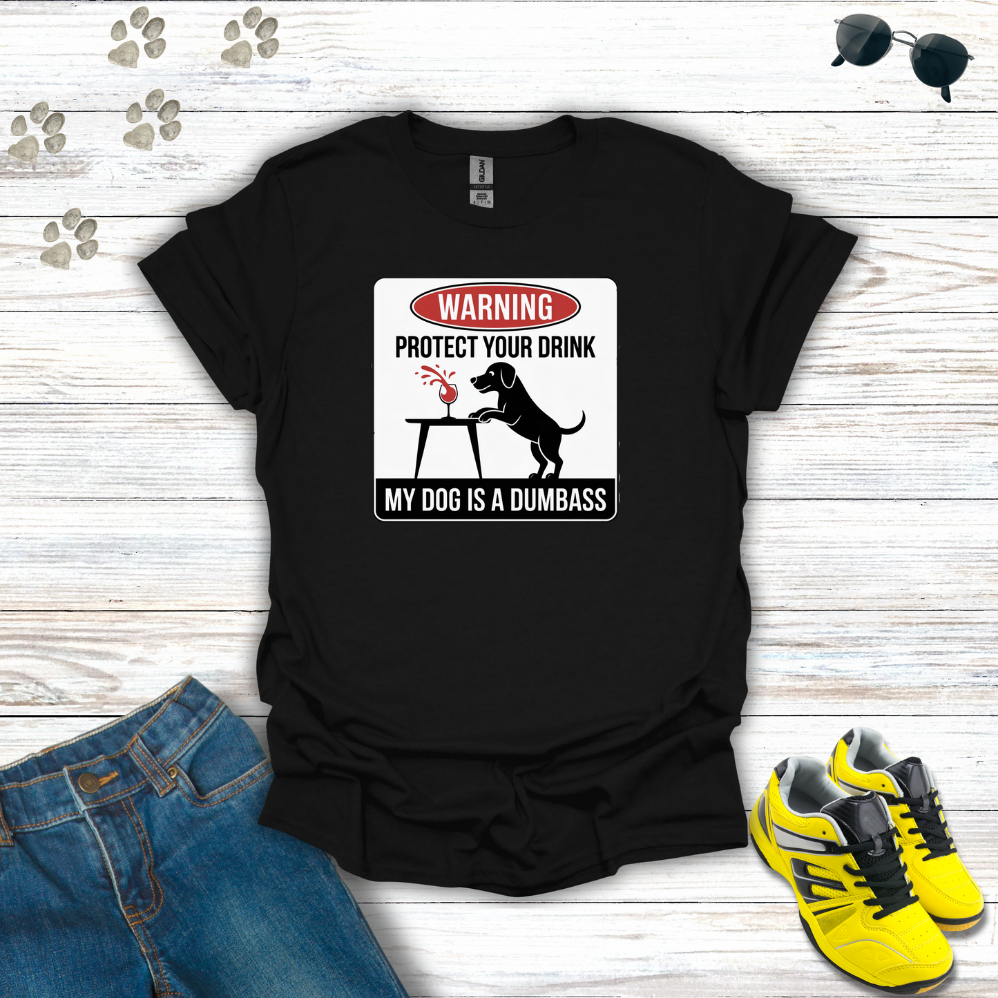 Dog Warning T-Shirt