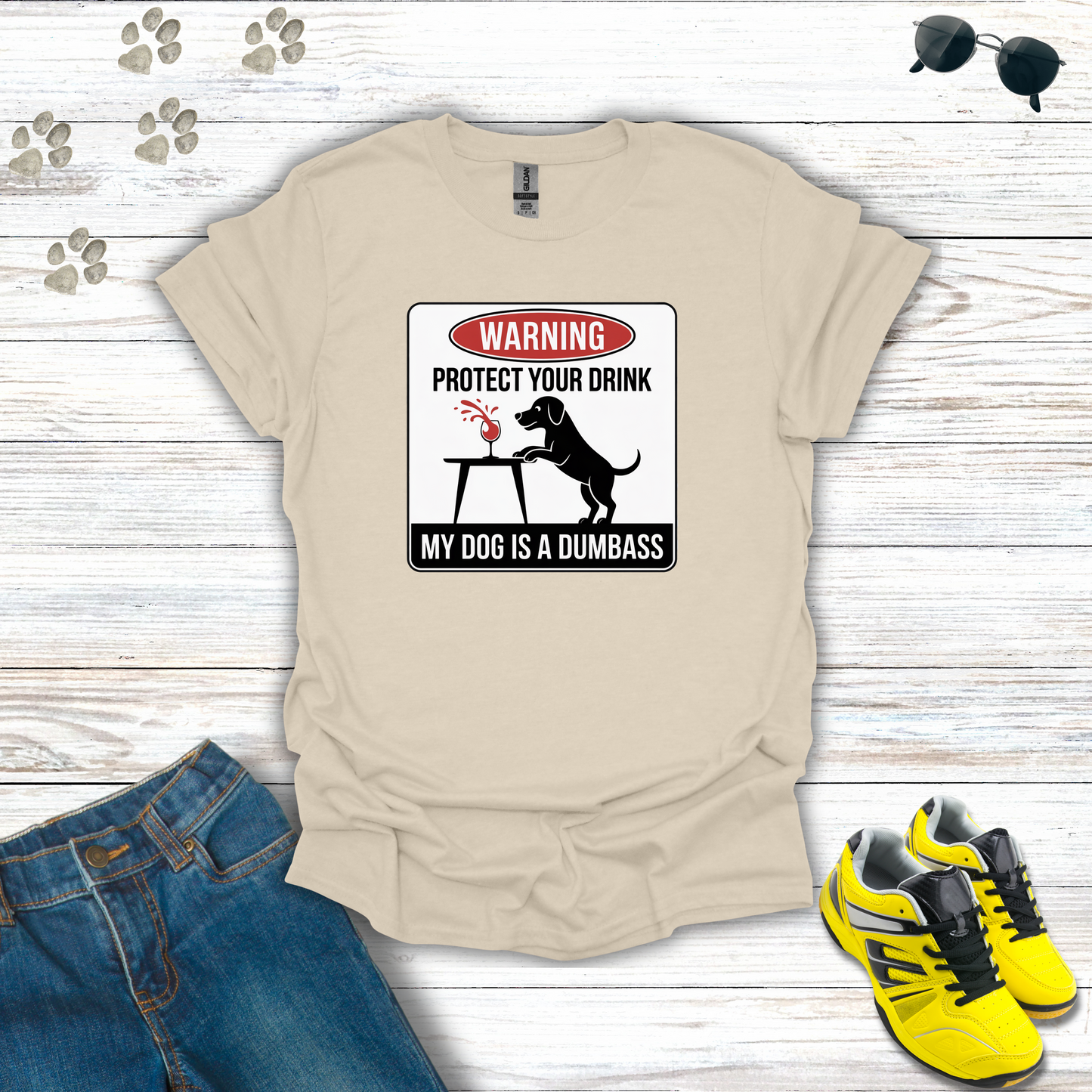 Dog Warning T-Shirt