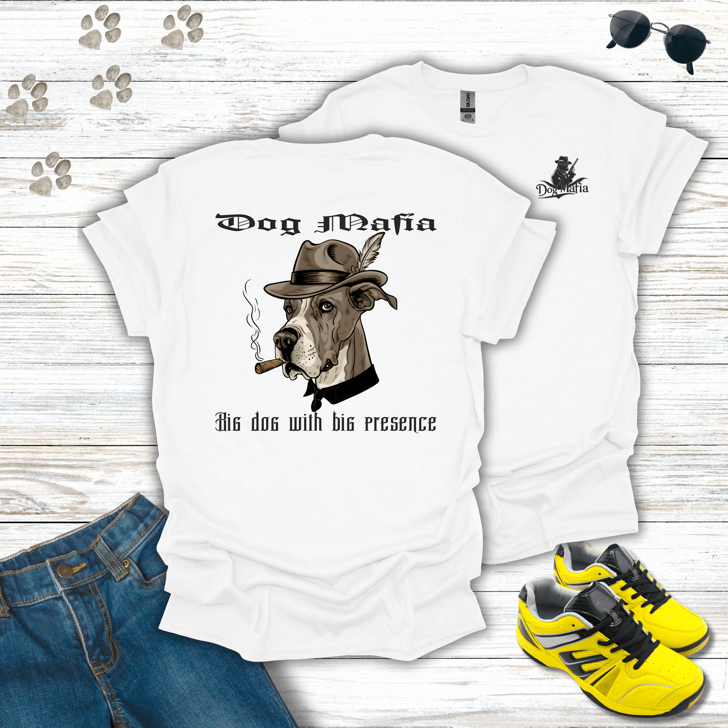 Great Dane Dog Mafia T-Shirt