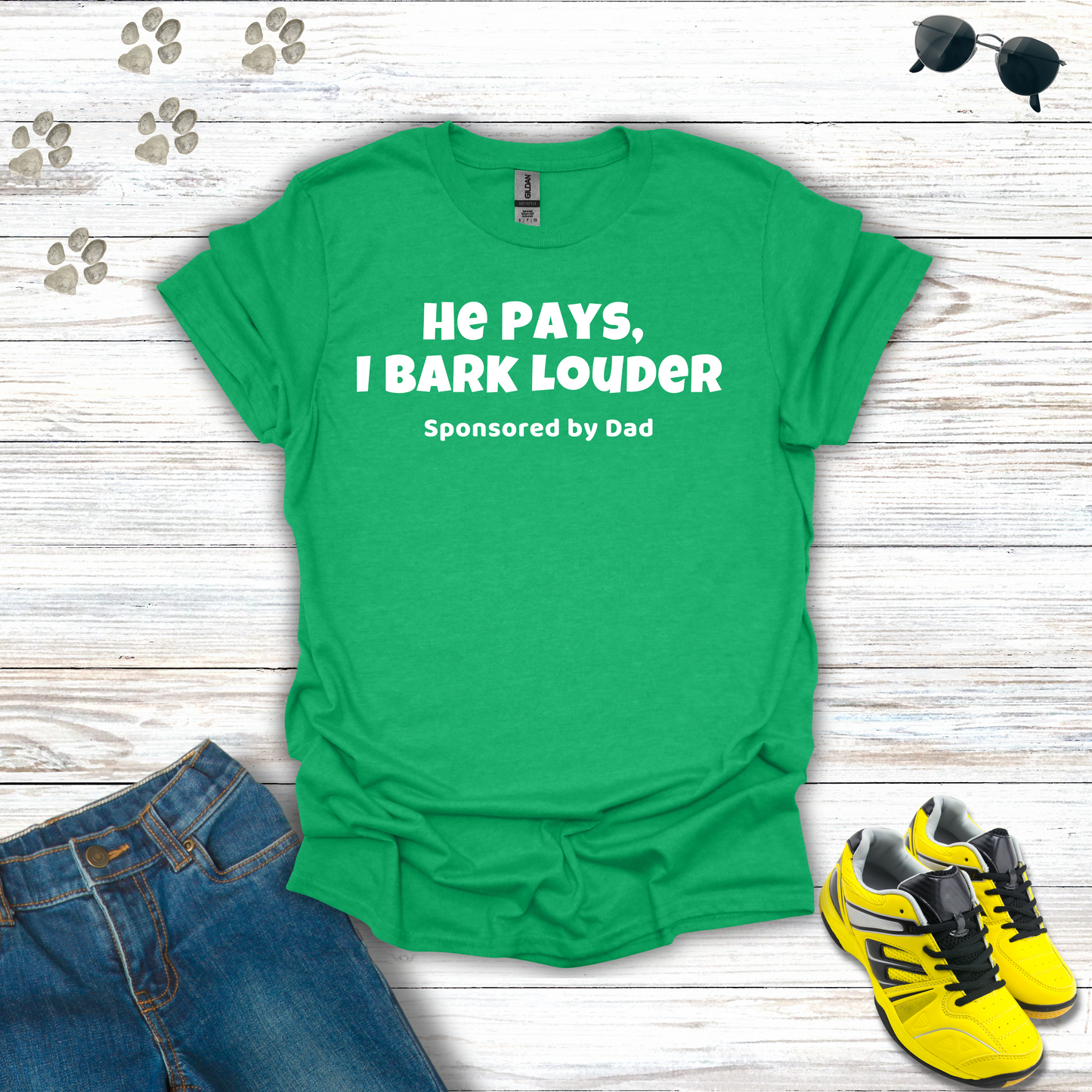 He Pays, I Bark T-Shirts