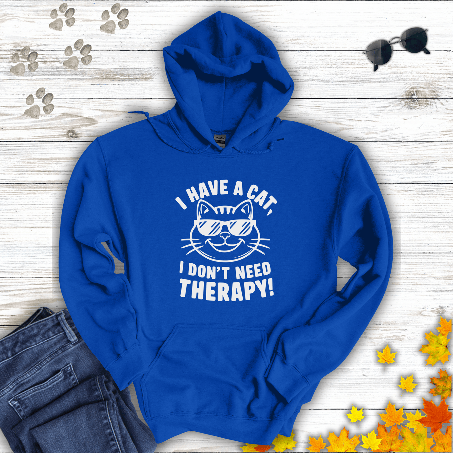 I Have A Cat, I Don't Need Therapy! Hoodie