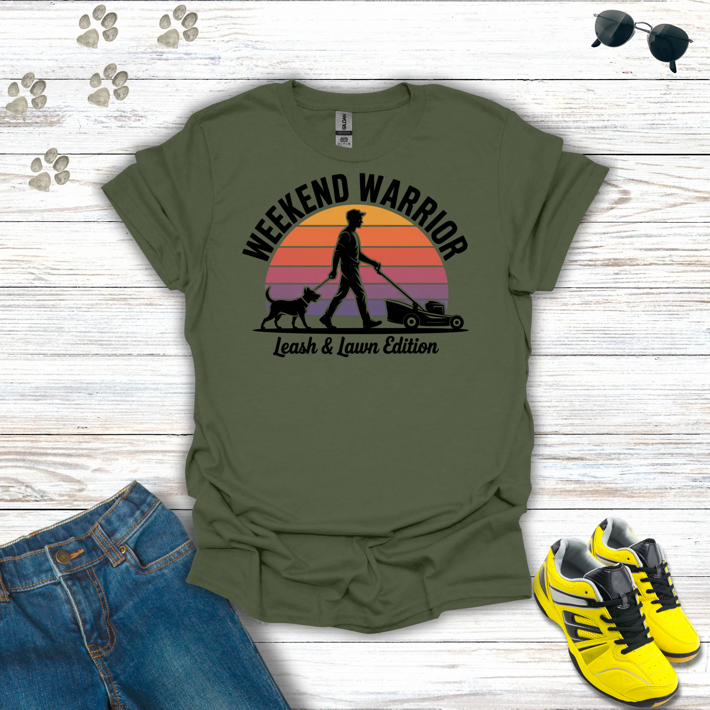 Leash & Lawn T-Shirt