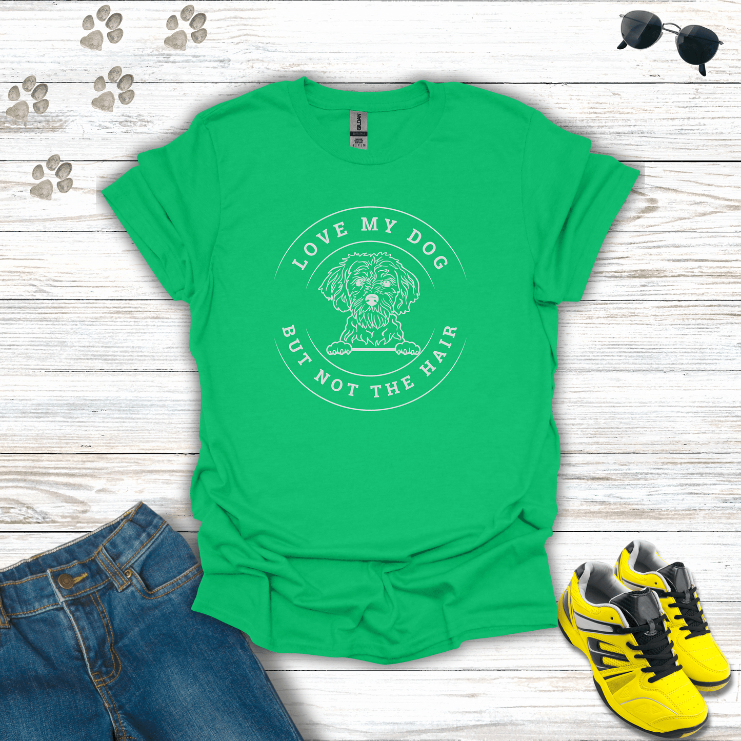 Love My Dog But Not The Hair T-Shirts