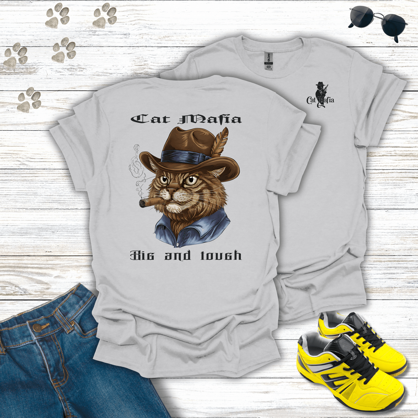 Maine Coon Cat Mafia T-Shirt
