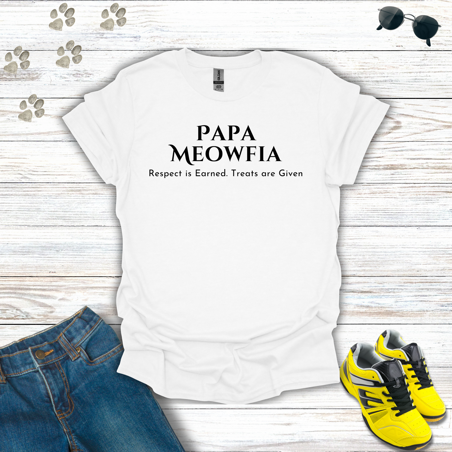 Papa Meowfia T-Shirt