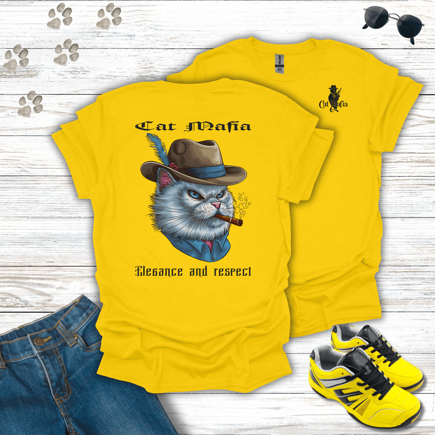 Persian Cat Mafia T-Shirt