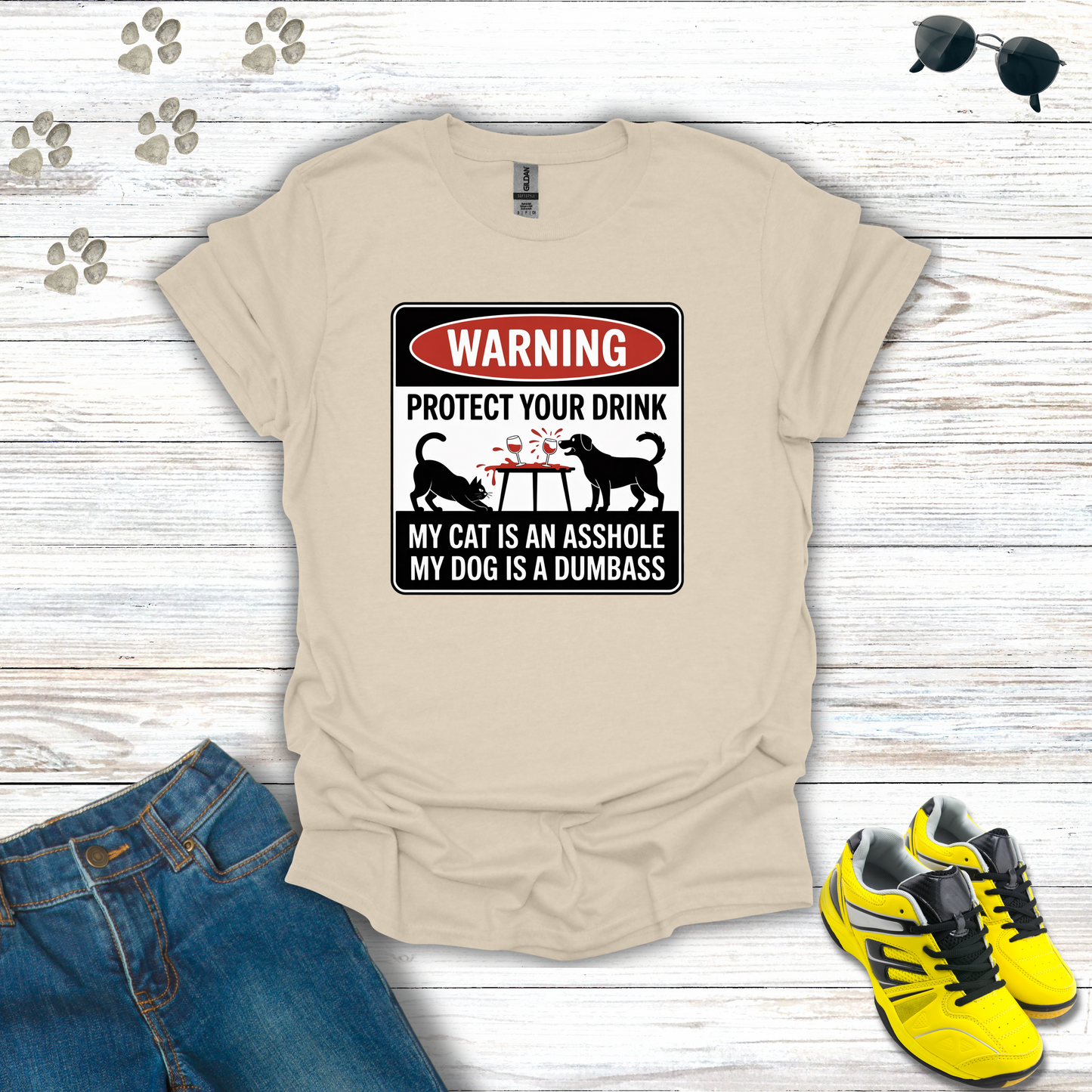 Pet Warning T-Shirt