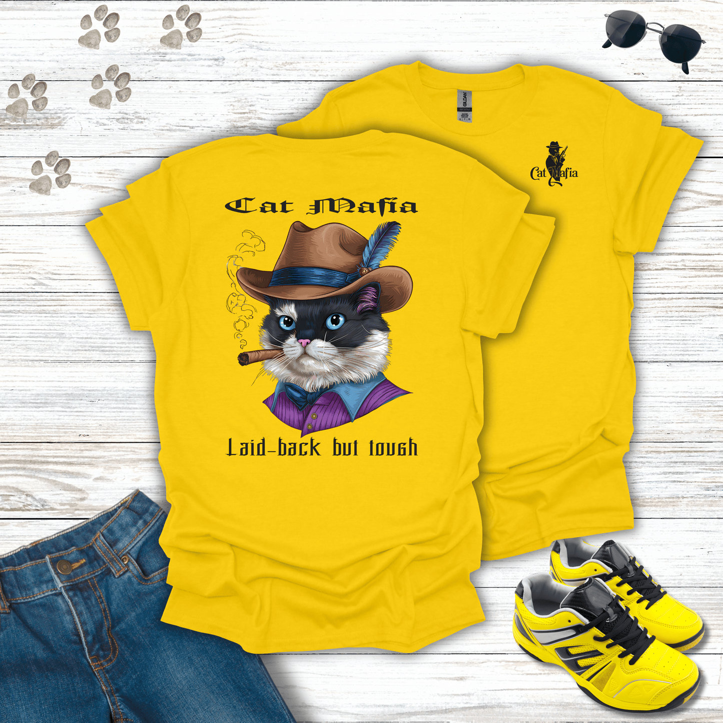 Ragdoll Cat Mafia T-Shirt