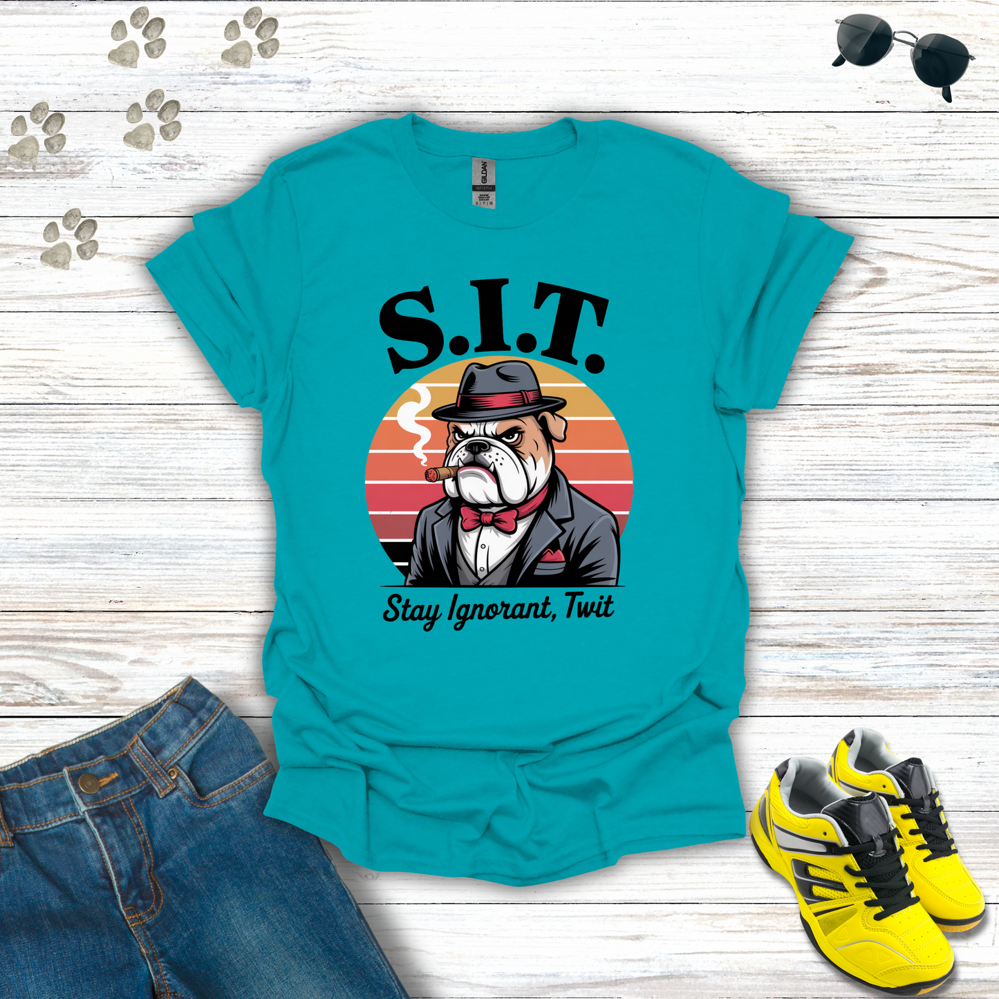 S.I.T. Mafia Bulldog T-Shirt