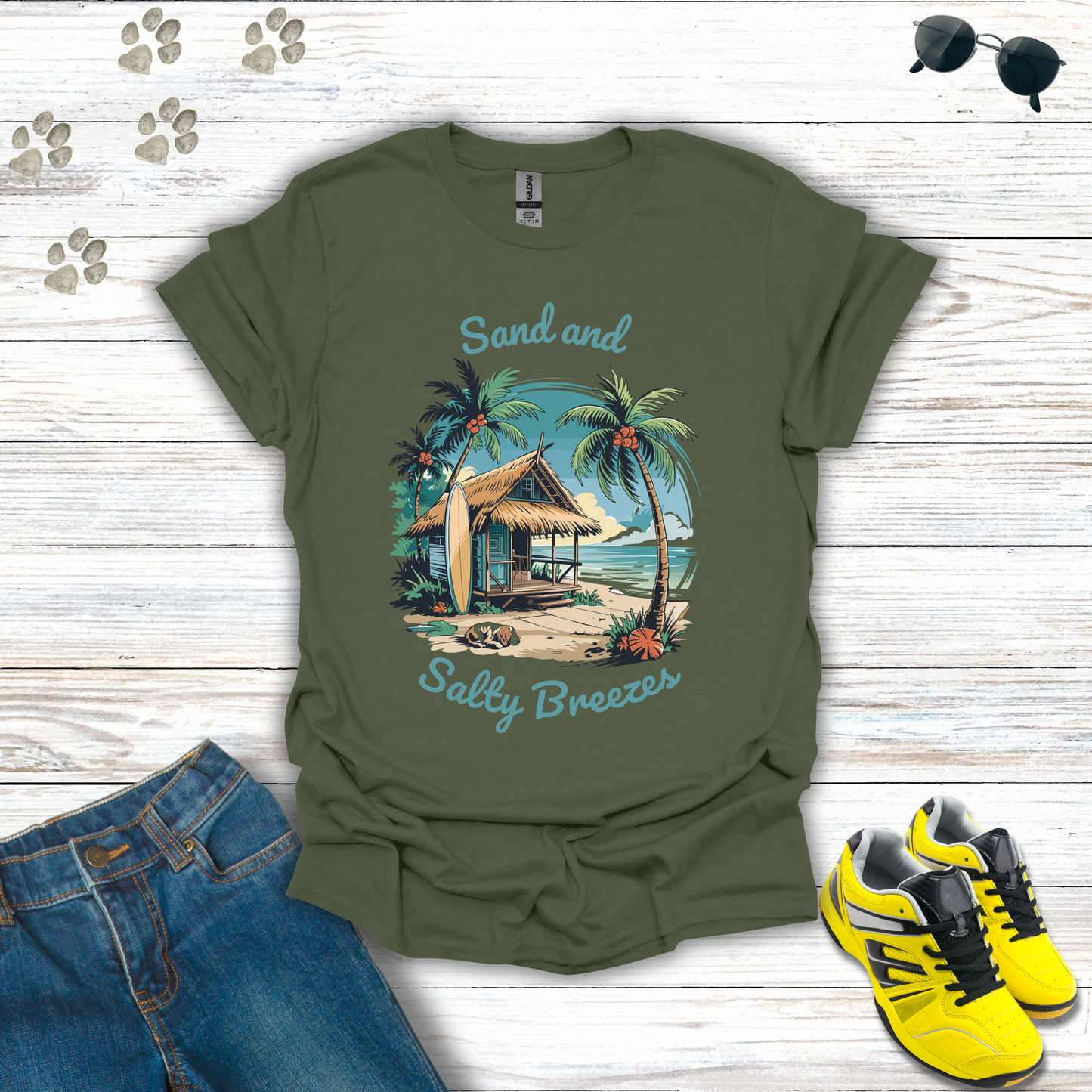 Sand and Salty Breezes T-Shirt