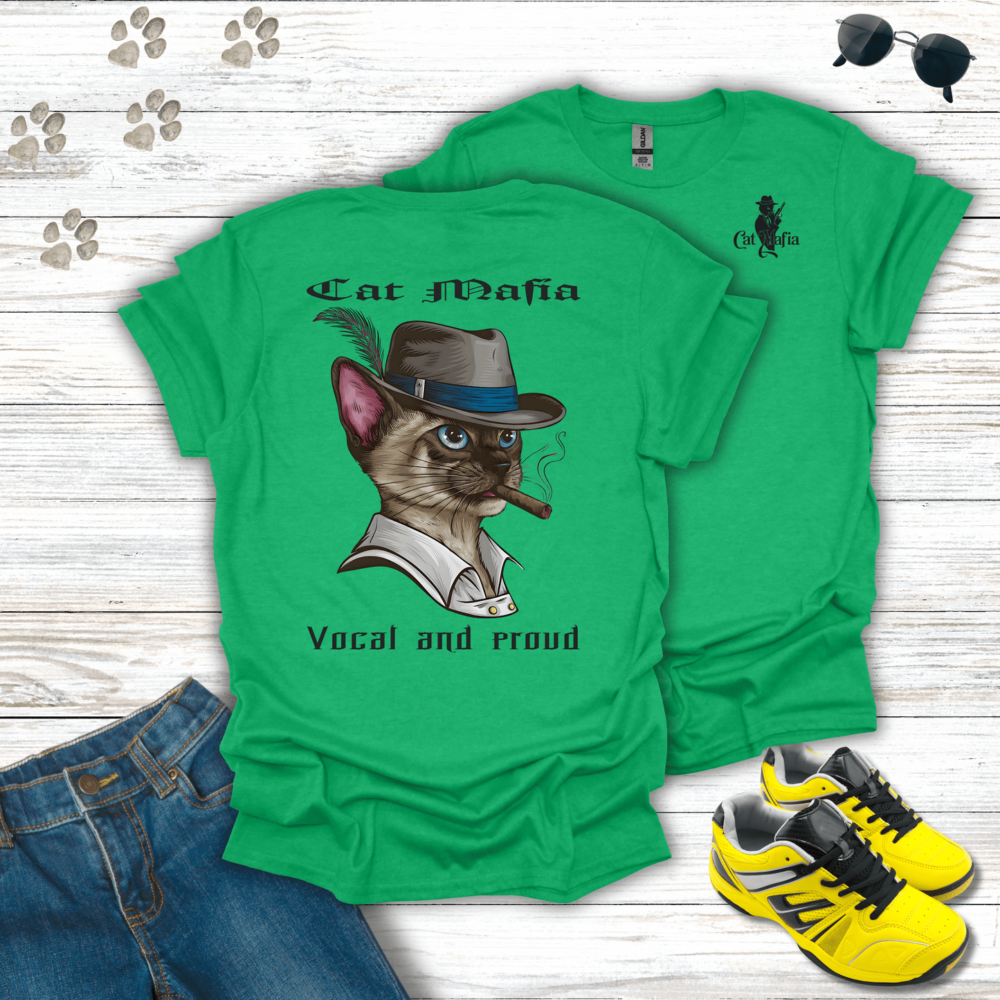 Siamese Cat Mafia T-Shirt