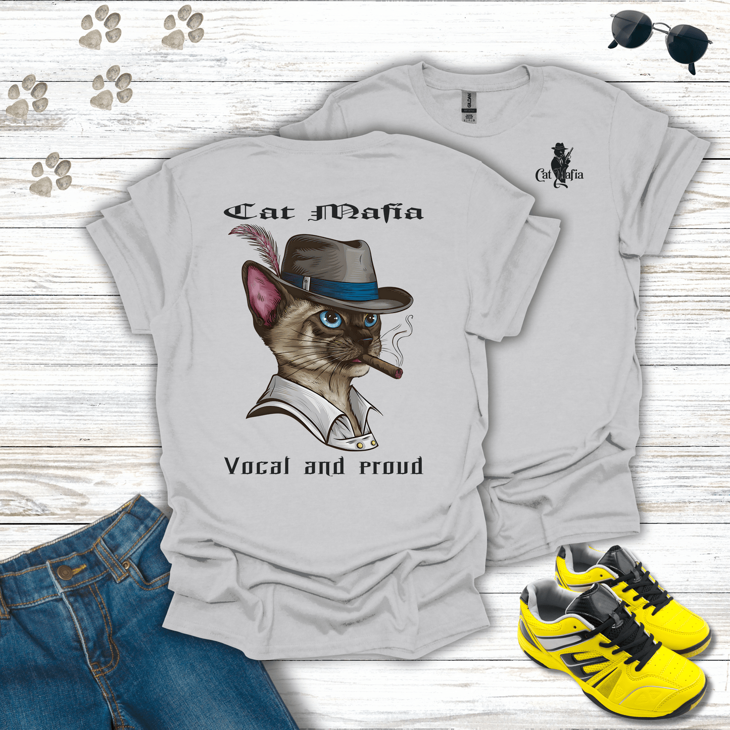 Siamese Cat Mafia T-Shirt
