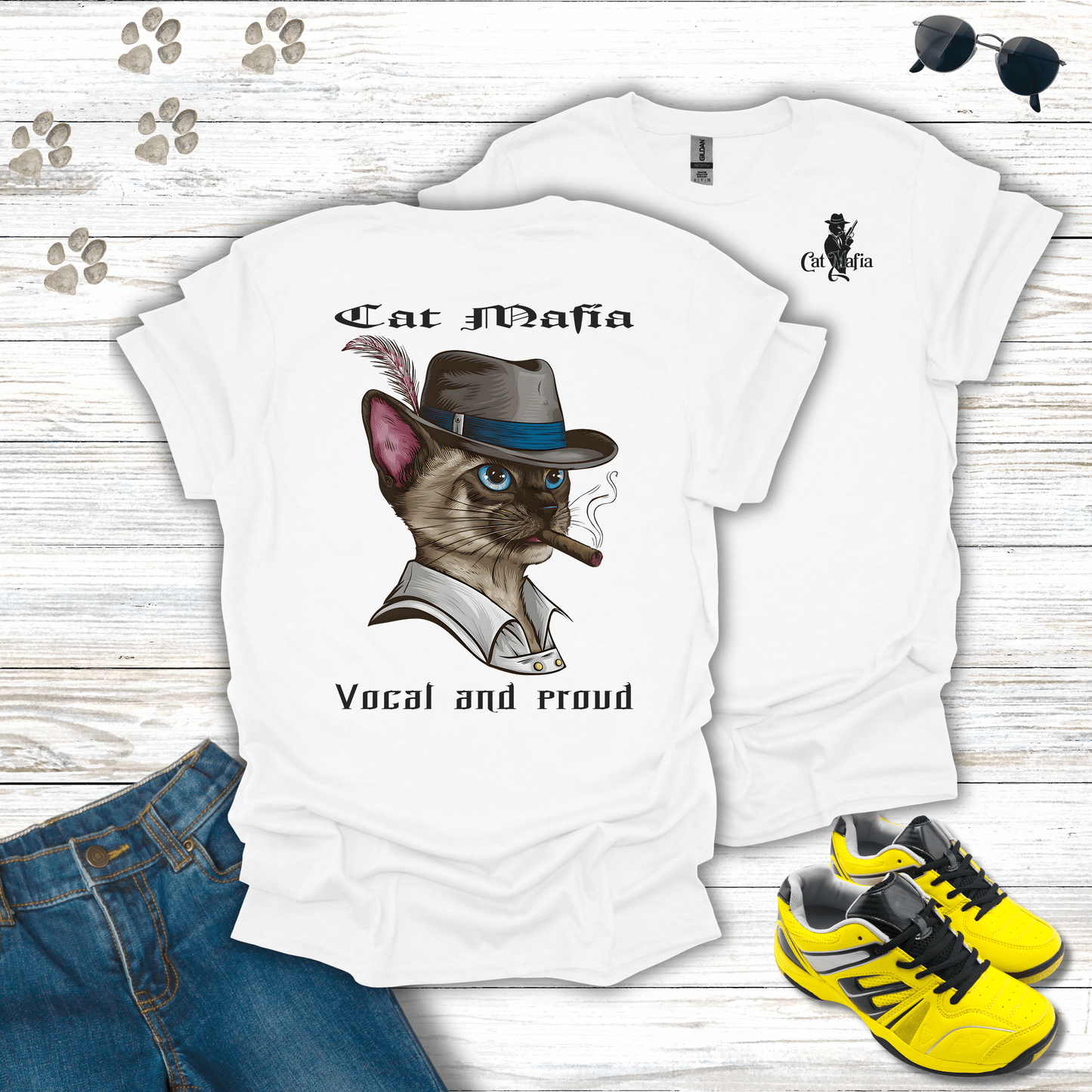 Siamese Cat Mafia T-Shirt