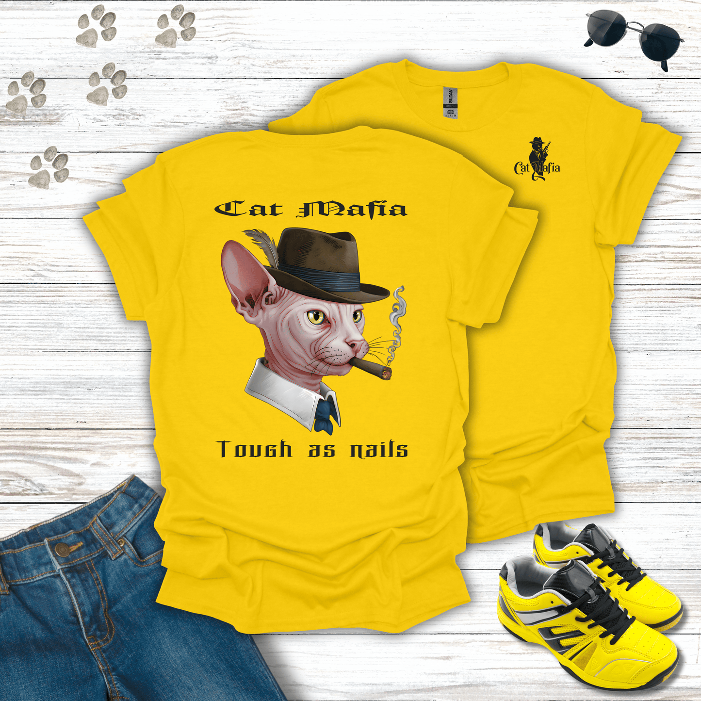 Sphynx Cat Mafia T-Shirt