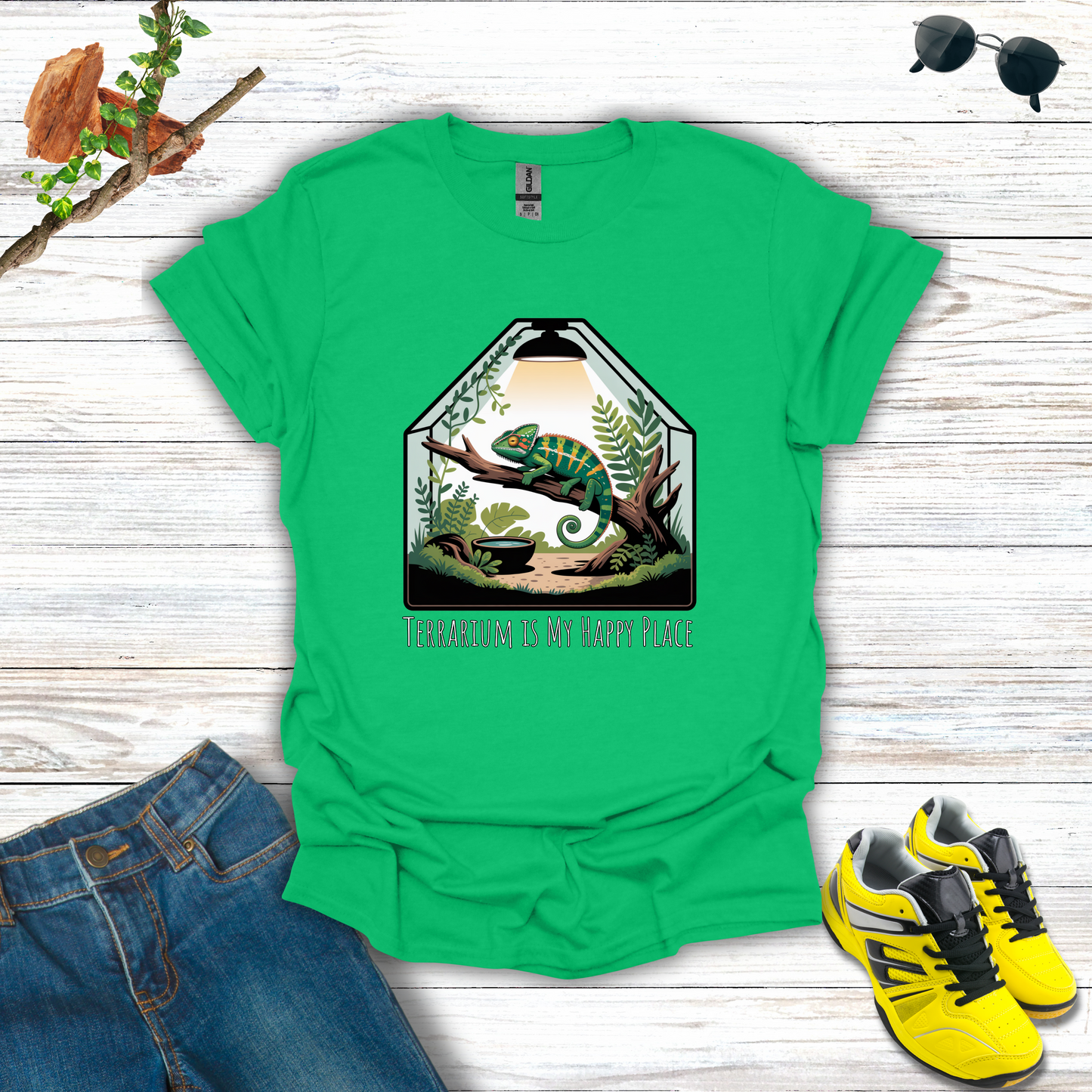 Terrarium Is My Happy Place T-Shirt