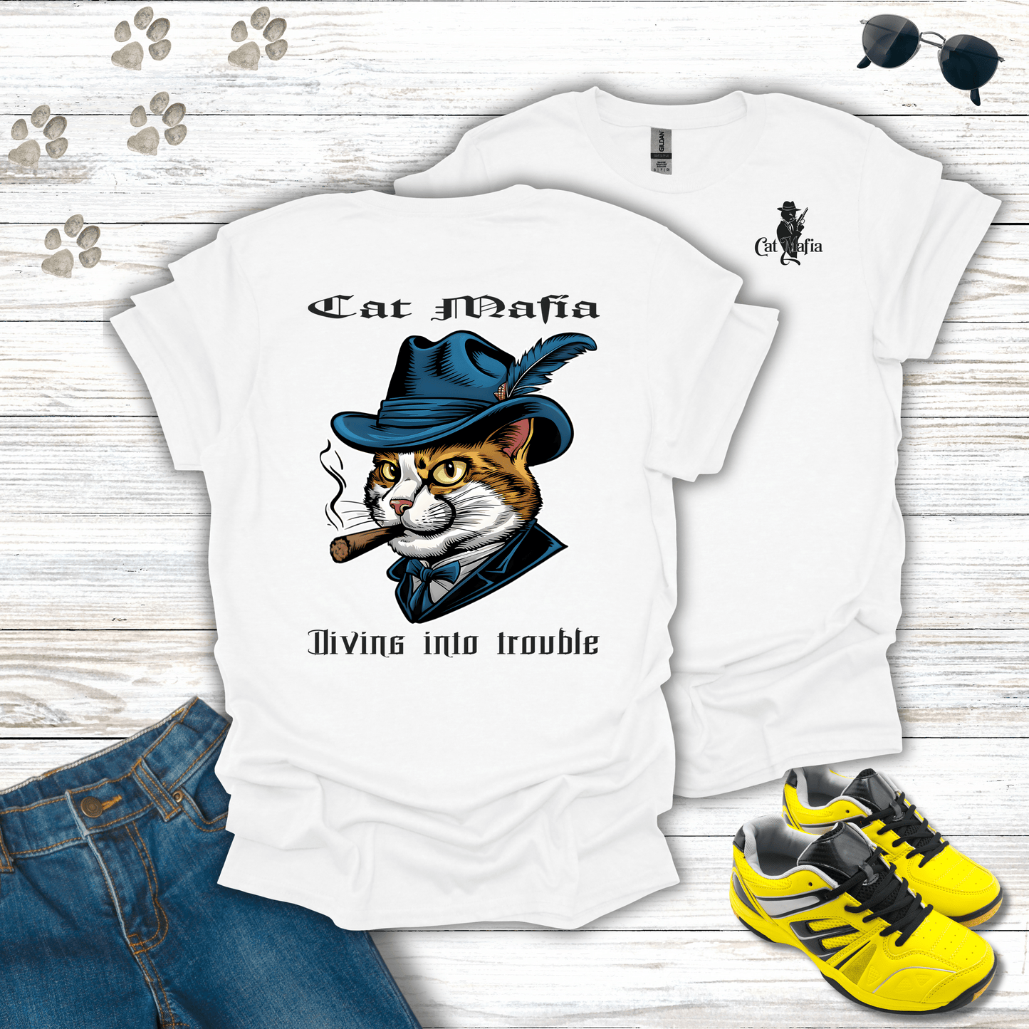 Turkish Van Cat Mafia T-Shirt