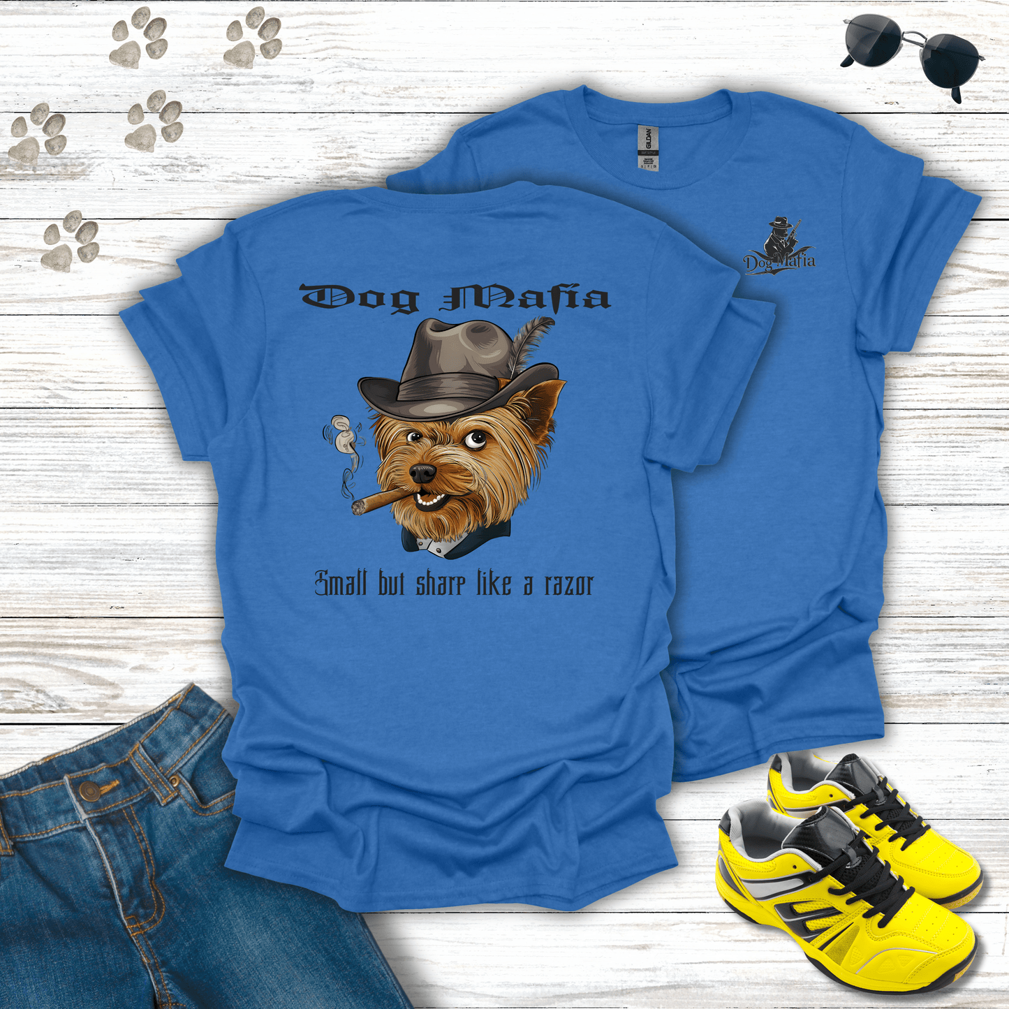 Yorkshire Terrier Dog Mafia T-Shirt