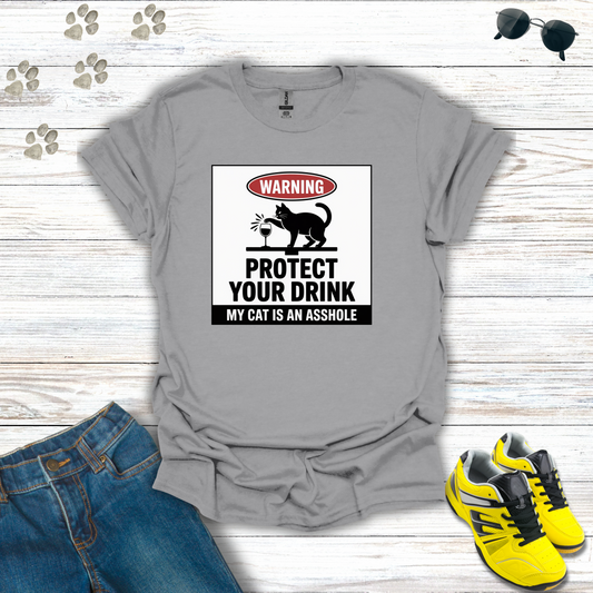 Cat Warning T-Shirt