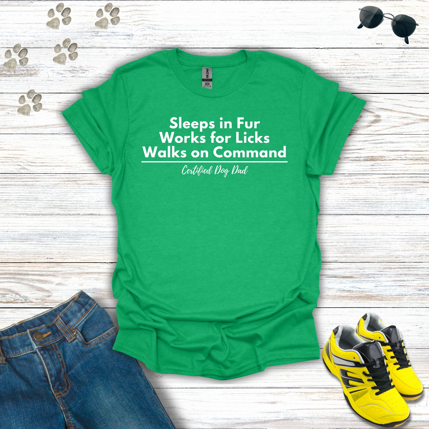Certified Dog Dad T-Shirt