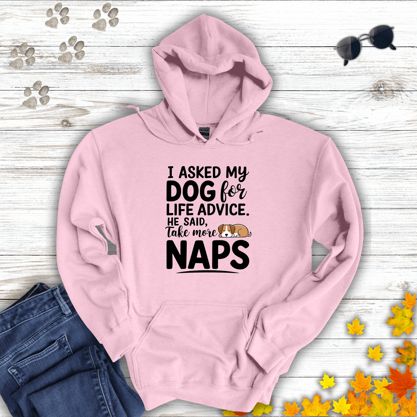 Dog Life Advice Hoodie