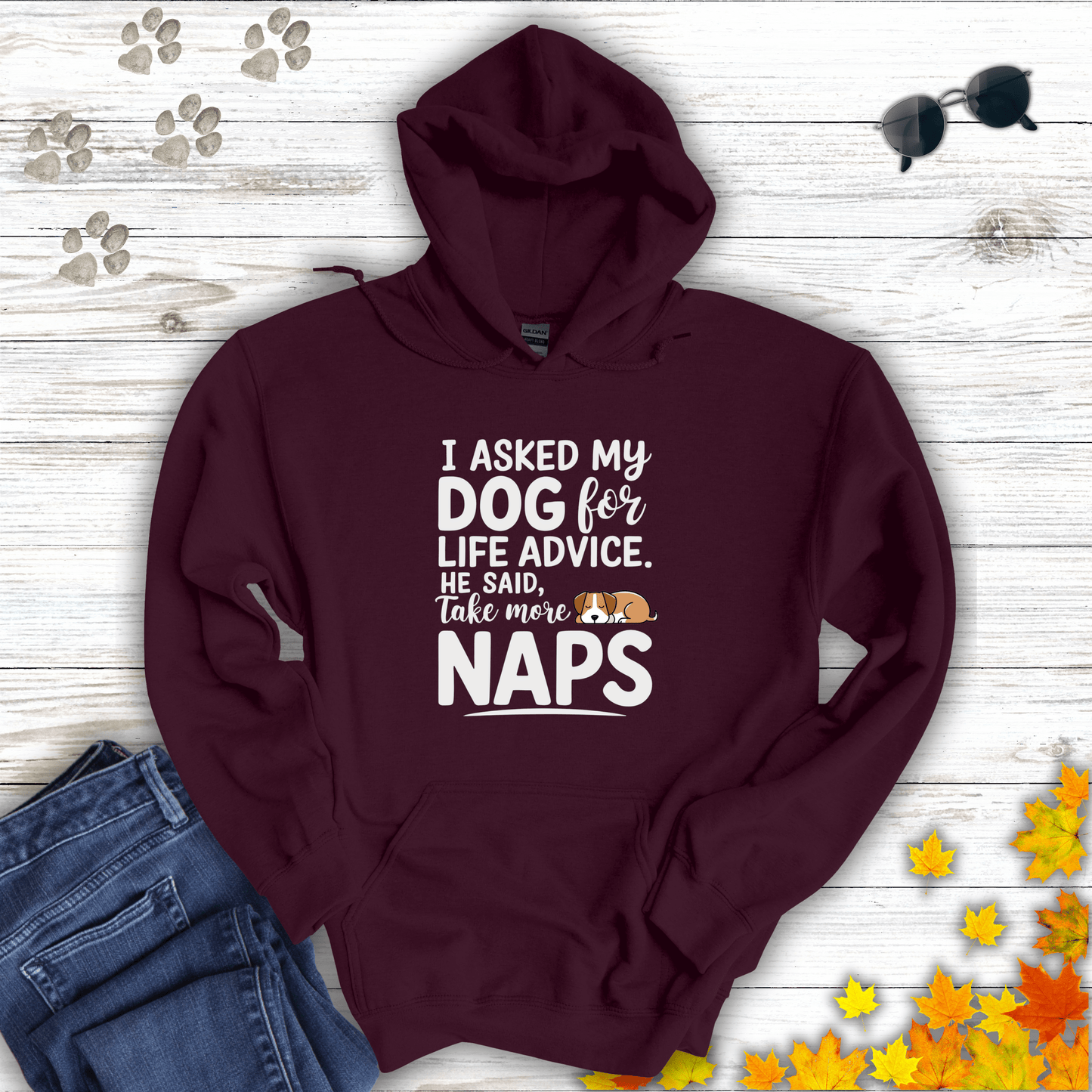 Dog Life Advice Hoodie