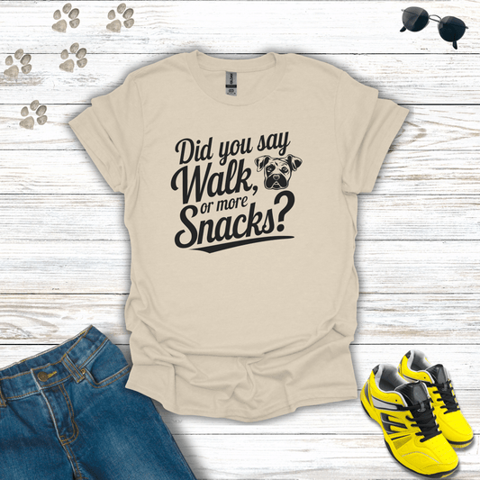 Fun Walk or Snacks T-Shirt