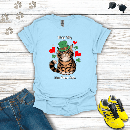 Kiss Me, I'm Purr-ish T-Shirt