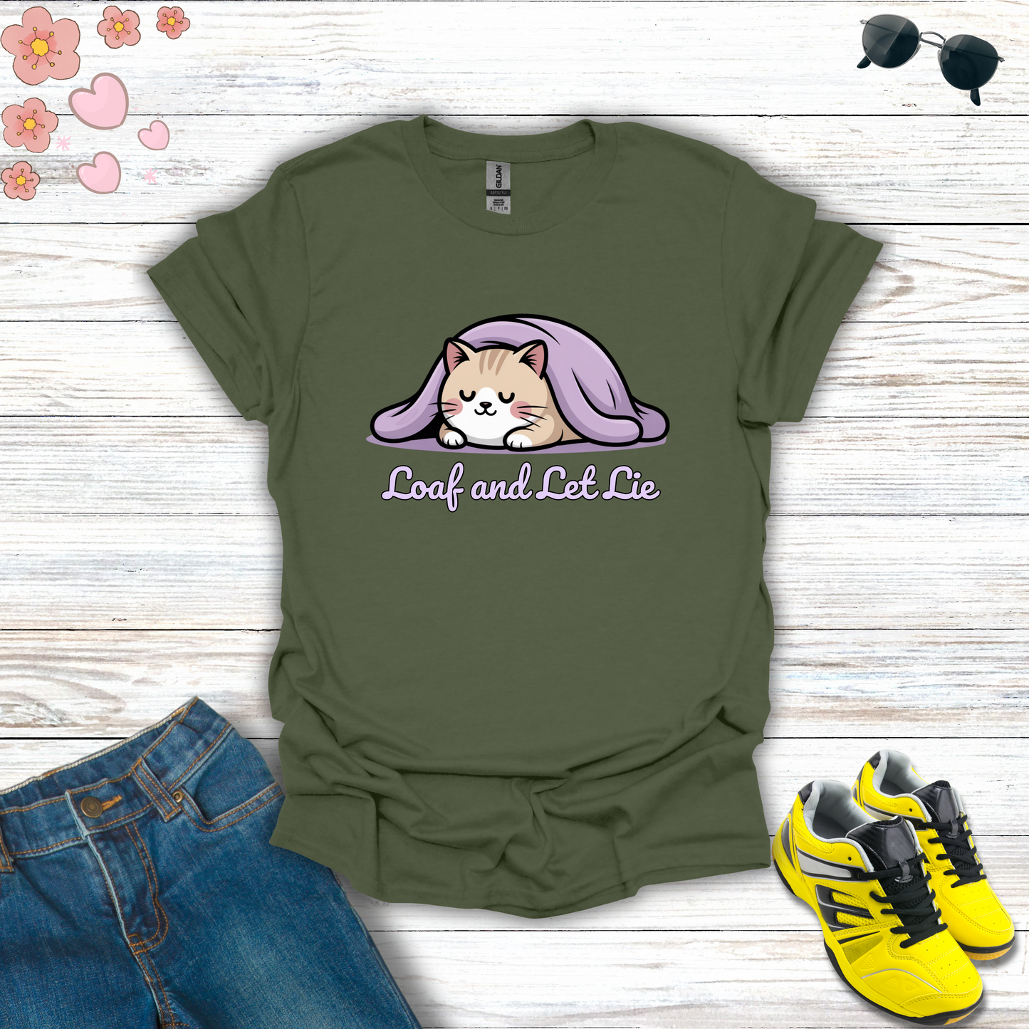 Loaf and Let Lie T-Shirt